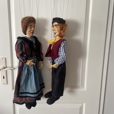 2 Marionetten Mann Frau