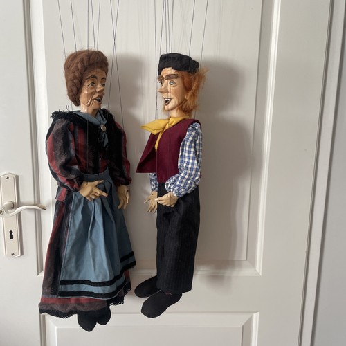 Marionetten mann frau - mann,