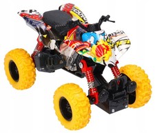 Quad mit Stoßdämpfern, 4x4