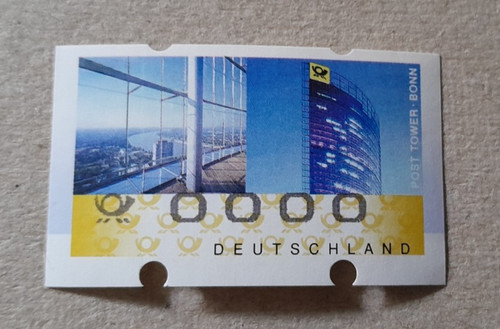 Atm bund automatenmarke - nr., 7,