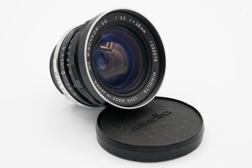 Minolta rokkor sg 28mm - mc,