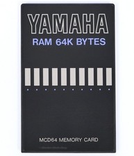 Yamaha MCD64 RAM Card SY22 SY35 SY55 SY77 SY85 SY99 TG33 TG55 TG77 TG500 SPX990