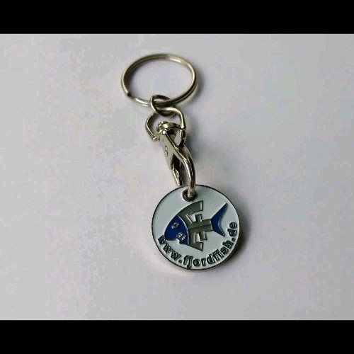 100 einkaufswagenchip metall - 100,