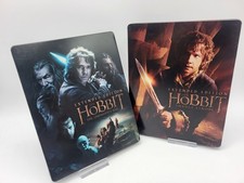 DER HOBBIT unerwartete Reise + Smaugs Einöde EXTENDED EDITION Blu-Ray Steelbook