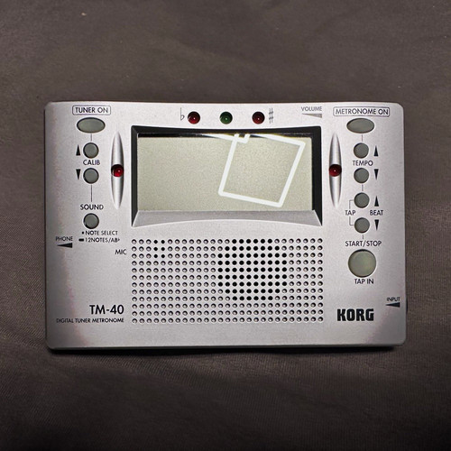 Korg digital stimmgerät - korg, tm-40