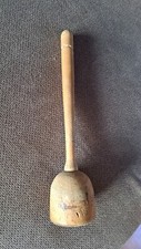 Alter Fleischklopfer, Stampfer aus Holz, Vintage