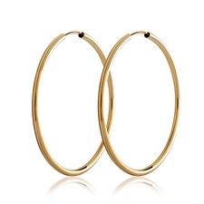 Paar Creolen 333 Gelbgold 8