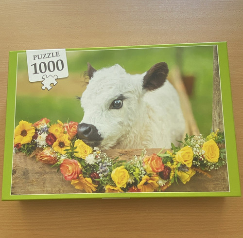 Puzzle kalb mit - puzzle,