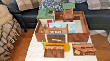 WESTERN FORT BRAVE   Gebraucht und  ERWEITERUNG Playmobil 6427  plus Anleitung