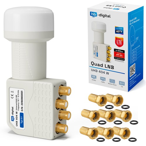 Lnb quad sat digital - tv,