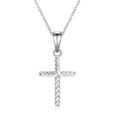 Kreuz anhänger klein kette - kreuz,