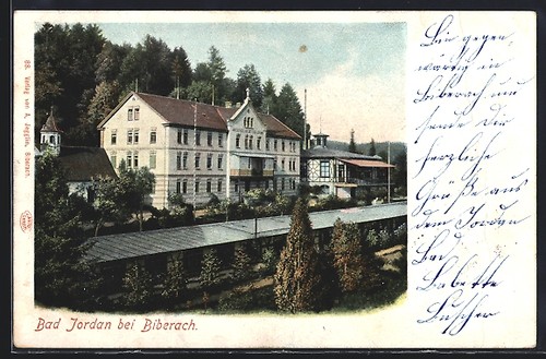 Ansichtskarte biberach riss - ansichtskarte,