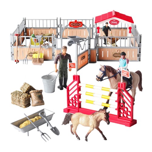 Realistisches pferdestall - realistisches,