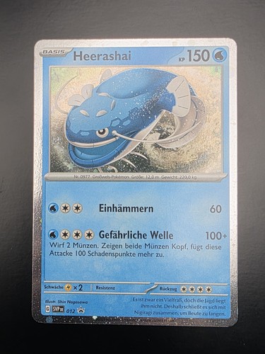 Pokémon karte heerashai - karte,