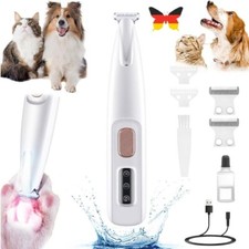Paw Trim Pro Dr. Pfoten Pfotentrimmer Hundeschermaschine für Hunde Extra Leise.
