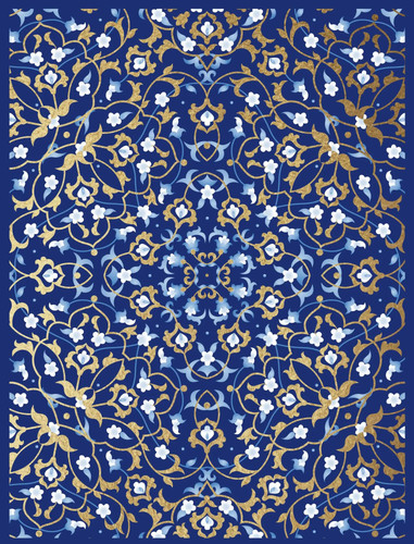Blue pattern journal editors - |,