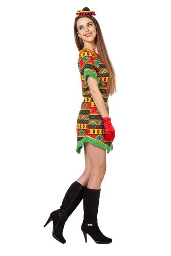 Mexikanerin kleid kostüm - mexikanerin,