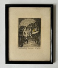 Kleine Radierung Alter