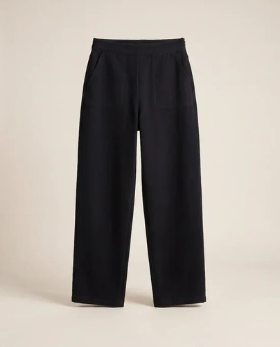 Schwarze baumwollhose gerader - baumwollhose,