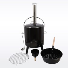 🔥 Eintopf Ofen Set - Outdoor Gulaschkanone - Grillzubehör von Rin&Rut