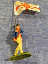 Elastolin # 9136/1 Regiment Specht 18. Jahrh. 7 cm Fahnenträger