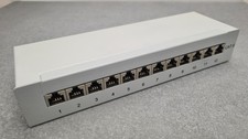 12 Port RJ45 Mini Patchpanel
