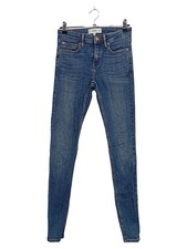 MANGO Damen Jeans Skinny Fit Olivia W27/36/S Blau Stretch Hose