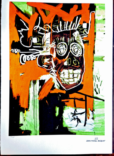 Jean michel basquiat head - jean-michel, "head