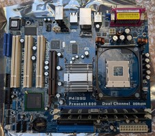 ASRock P4i65G Presscott 800 Mainboard für Pentium 4 mit AGP Steckplatz + 1GB Ram