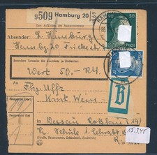 114518)  Paketkarte 20.2.45 ab