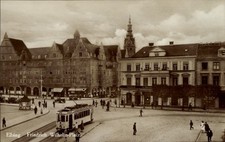 Ak Elbląg Elbing Westpreußen, Friedrich Wilhelm-Platz,... - 4875817