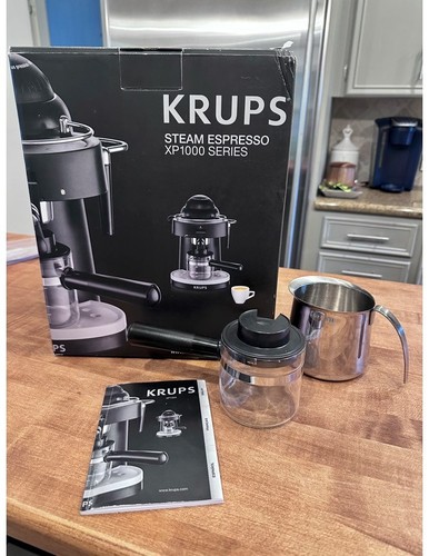 Krups steam espresso xp1000 - steam,