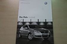 171626) VW Polo 9N - United - Preise & Extras - Prospekt 10/2007