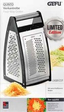 GEFU Gastro Vierkantreibe Raspel Reibe Hobel Schneiden QUINTO NEU