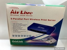 Airlive 3-Parallel Port Wireless WiFi WLAN Print Server WP-103/E, NEU und OVP
