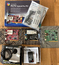 TV Tuner Karten 3x PINNACLE PCI + 1x TERRATEC PCI + 1x MSI USB