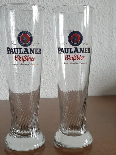 Paulaner weissbiergläser - 2,