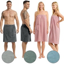 Leicht Frottee Saunakilt Damen