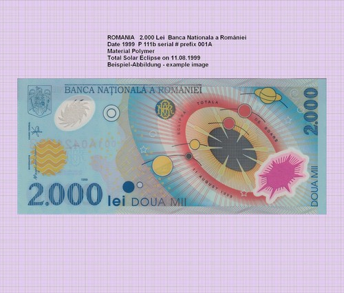 Rumäinien romania 2000 - , lei
