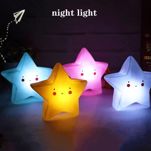 Led nachtlicht stern mond - led,