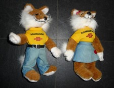 Bausparfuchspaar  / Plüsch