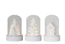 Star Trading Weihnachtsdeko im Glas | Deko Weihnachten | 3er Set Weihnachtsdeko 