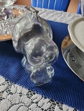 Snoopy Sparbüchse Vintage Spardose Glas mit Aufschrift Susi