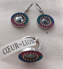 Ring und Ohrringe Coeur de