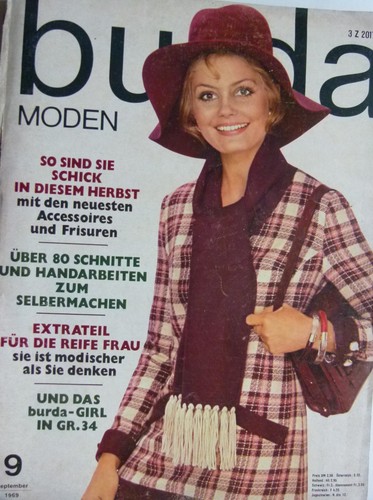 Altes burda modeheft - ausgabe, 9
