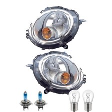 Scheinwerfer Set Chrom inkl