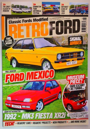 Retro ford magazine august - magazine,