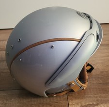  SKIHELM mit Case BOGNER LIGHT chrome unbenützt Gr S/M (52-57cm) Ski 