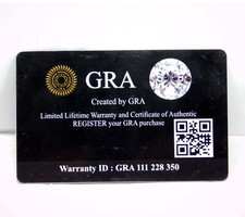 GRA-zertifizierter Moissanit