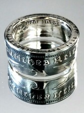 Münzring hergestellt aus